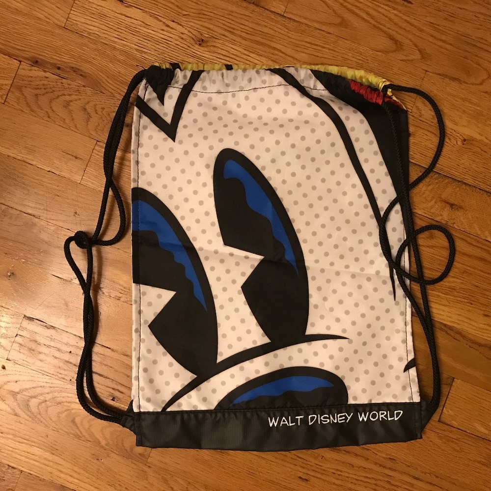 Disney World Cinch Drawstring Backpack - image 1